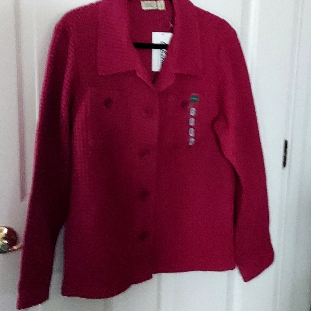 NWT Cabela's Raspberry Waffle Jacket - Picture 13 of 13